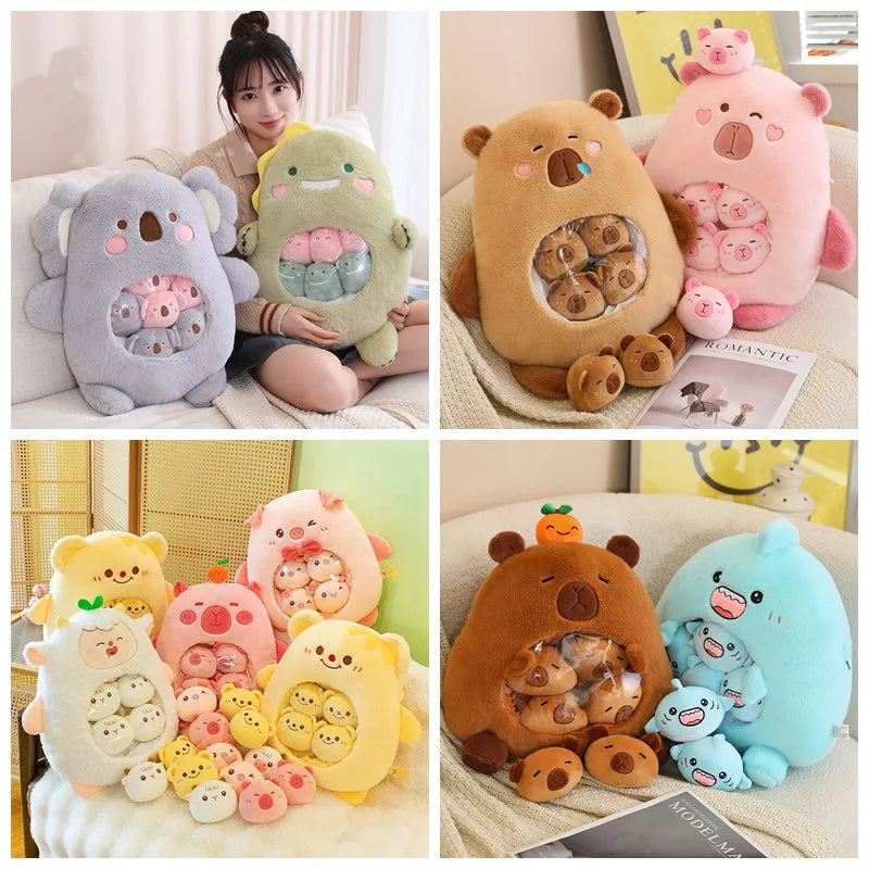 Kawaii Character Pudding Pillow