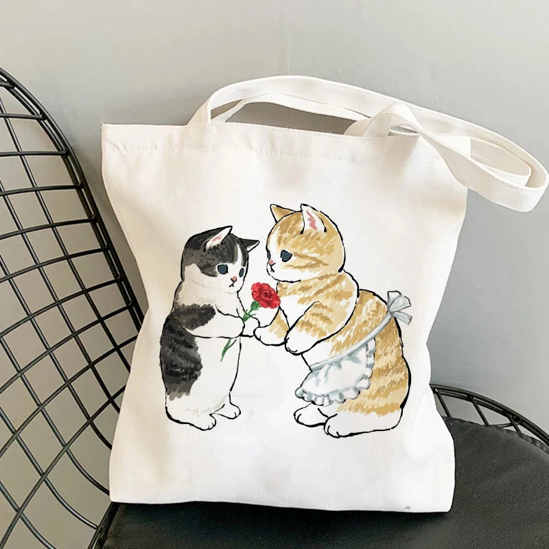 Mofusand Cat Canvas Tote