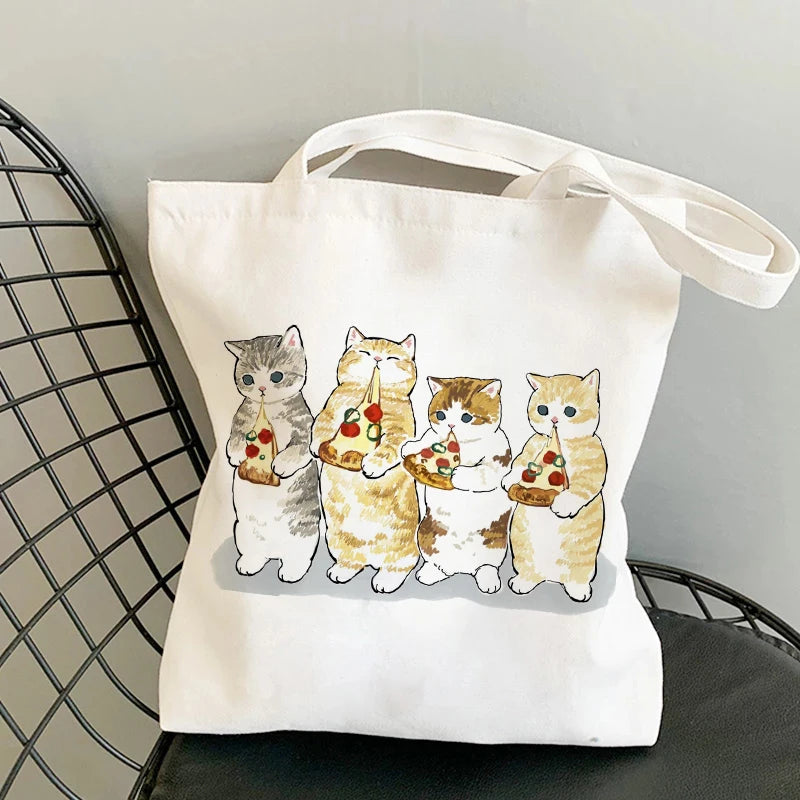 Mofusand Cat Canvas Tote