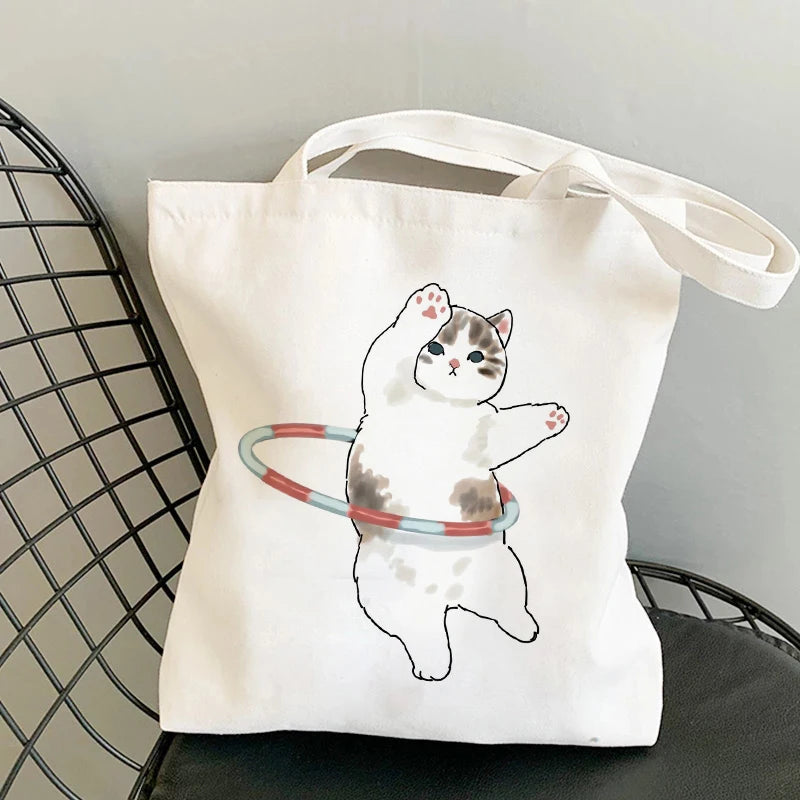 Mofusand Cat Canvas Tote