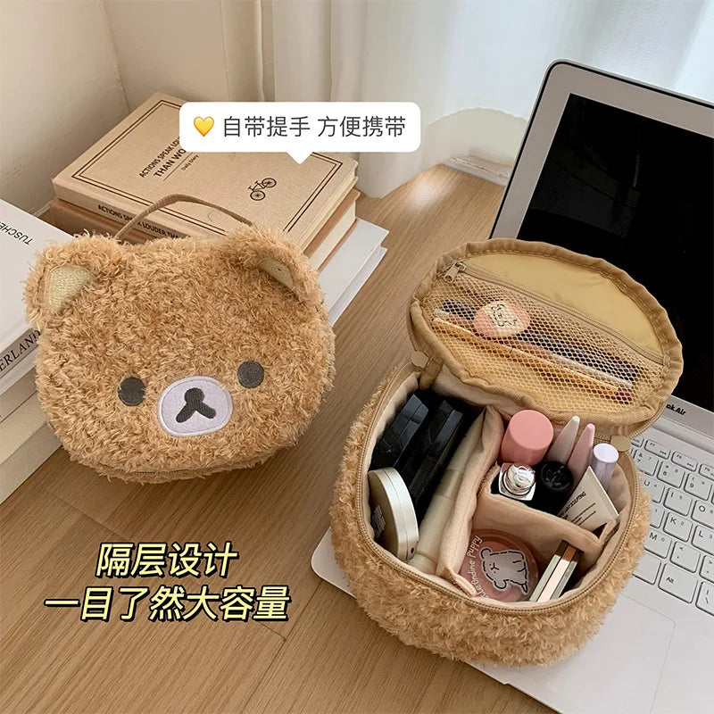Rilakkuma Plush Makeup Case