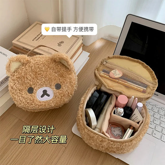 Rilakkuma Plush Makeup Case