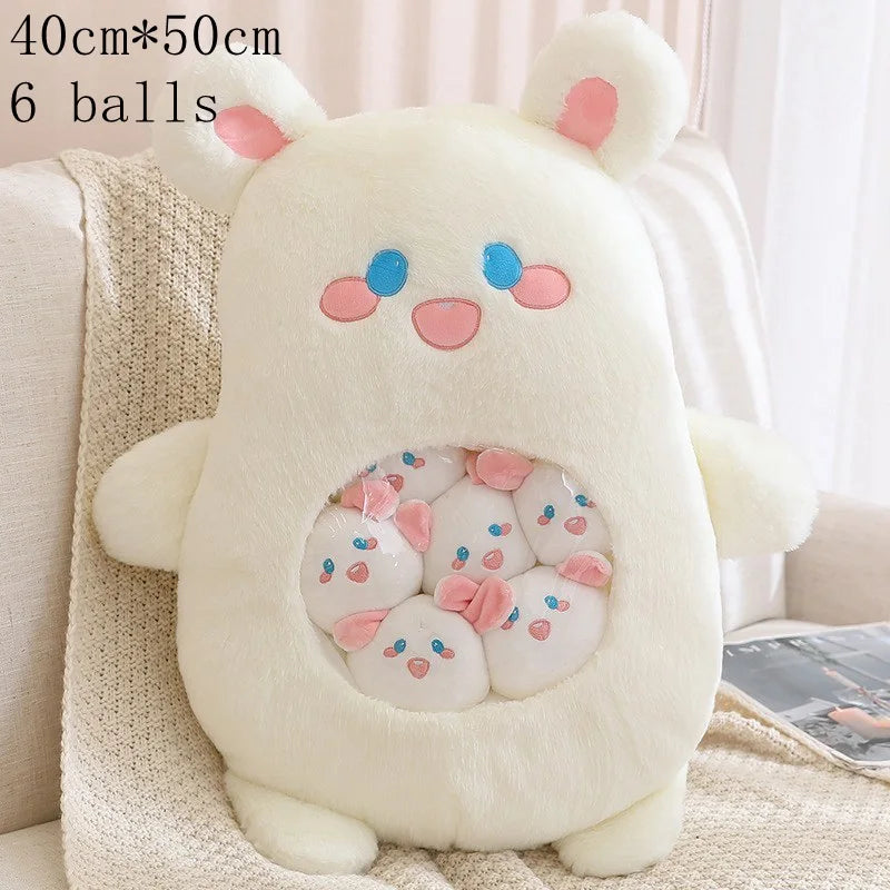 Kawaii Character Pudding Pillow