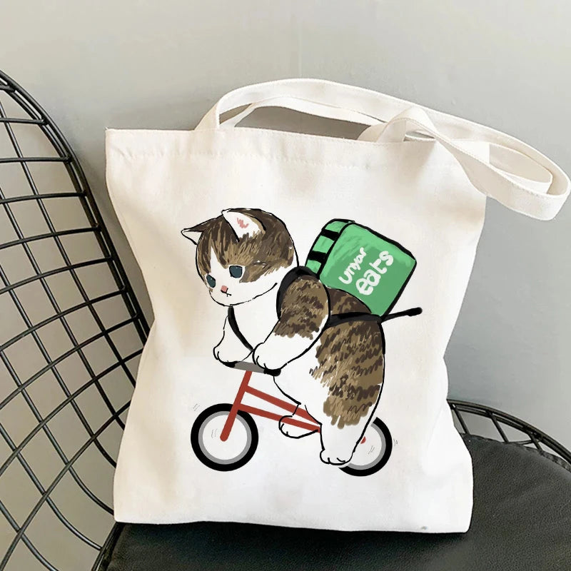 Mofusand Cat Canvas Tote