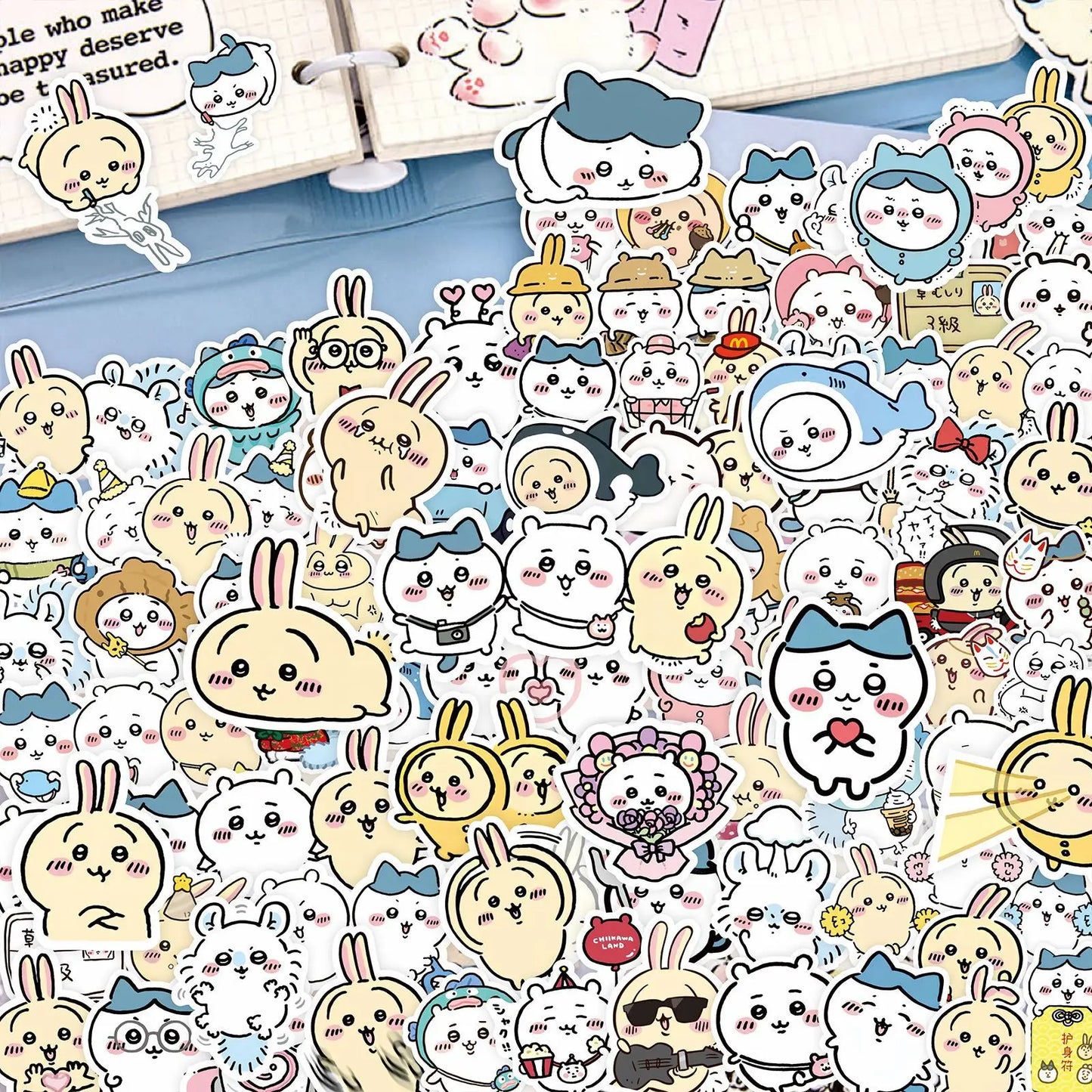 100pcs Kawaii Chiikawa Cartoon Stickers