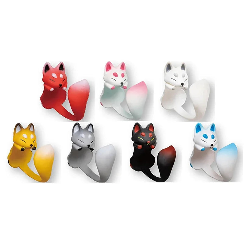Qualia Fox Ring Capsule Toy