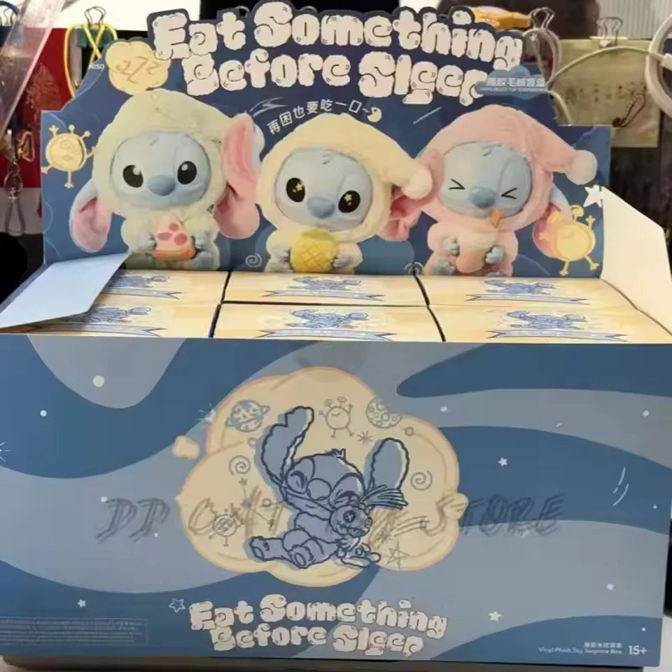 Miniso Disney Stitch Eat Something Before Sleep Blind Box