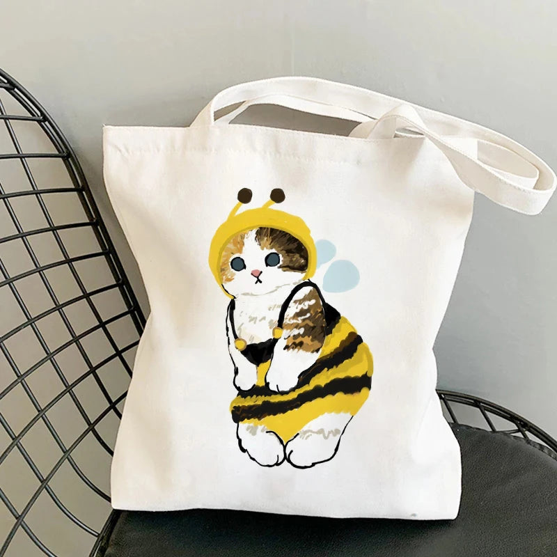 Mofusand Cat Canvas Tote