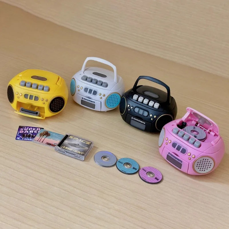 Mini CD Player/ Tape Deck Capsule Toy TOYS SPIRITS ORIGINALS