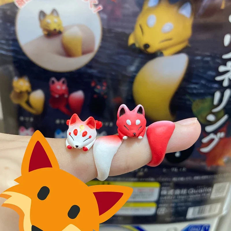 Qualia Fox Ring Capsule Toy