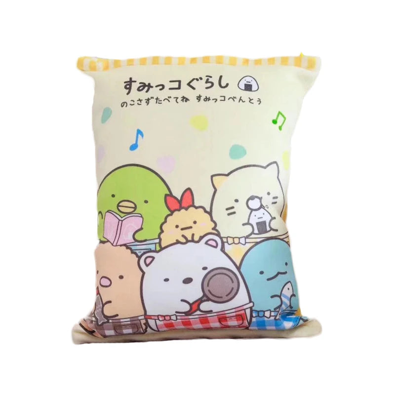 Sumikko Gurashi Plush Pillow  8 pcs  San-X