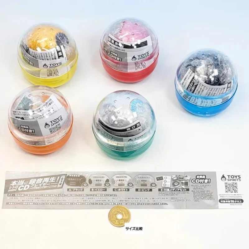 Mini CD Player/ Tape Deck Capsule Toy TOYS SPIRITS ORIGINALS
