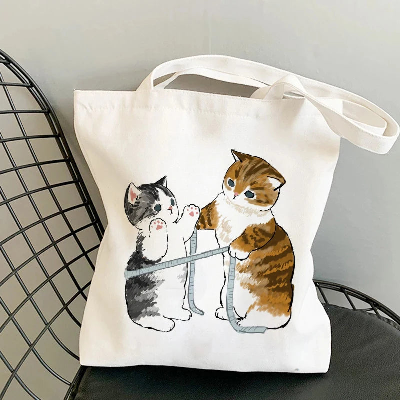Mofusand Cat Canvas Tote