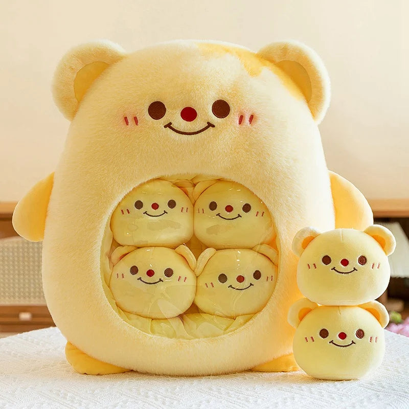 Kawaii Character Pudding Pillow