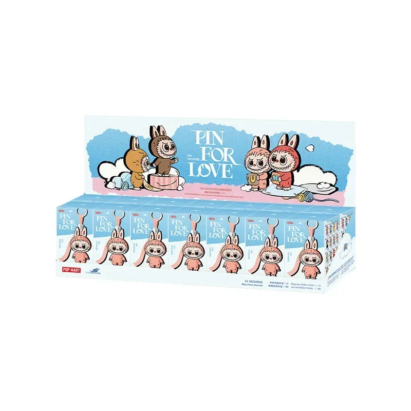 Pop Mart THE MONSTERS PIN FOR LOVE Series Blind Box