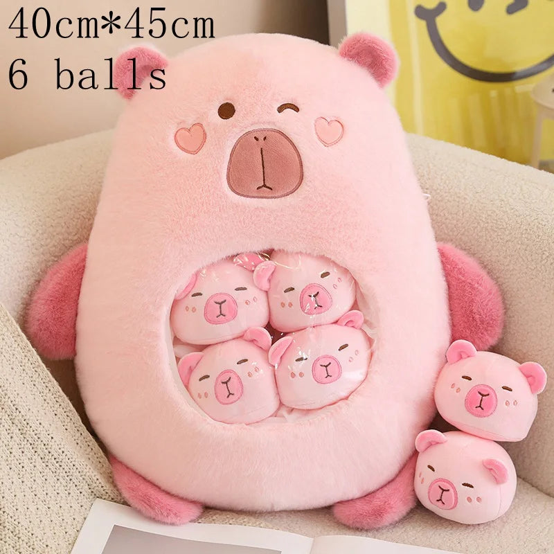 Kawaii Character Pudding Pillow