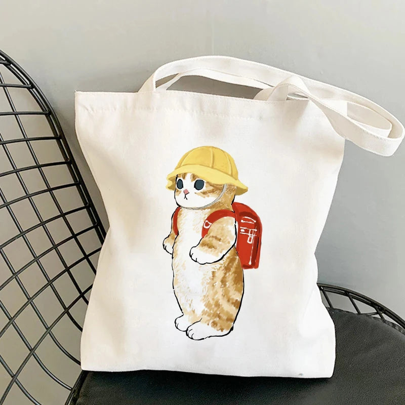 Mofusand Cat Canvas Tote