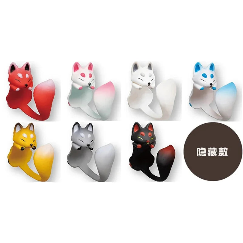 Qualia Fox Ring Capsule Toy