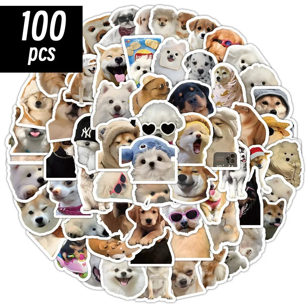 Funny Dog Meme Stickers